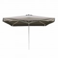 Outdoor Fabric Umbrella with Metal Structure Made in Italy - Solero