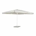 4x4 Garden Umbrella with Polyester Cloth and Steel Base - Nastio Viadurini