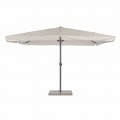 4x4 Garden Umbrella with Polyester Cloth and Steel Base - Nastio