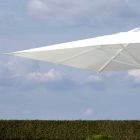 Garden Umbrella in Acrylic Fabric and Aluminum Made in Italy - Solero Viadurini