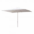 Garden Umbrella in Acrylic Fabric and Aluminum Made in Italy - Solero