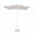 2x2 m Garden Umbrella in Fabric and Modern Aluminum - Apollo by Talenti