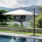 Polyester Umbrella with Handle and Side Pole - Nexa Viadurini