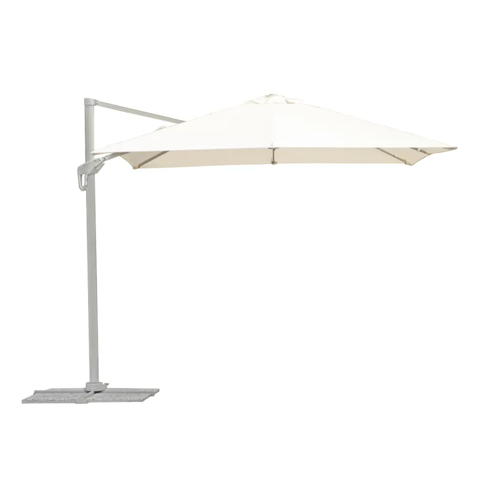 Polyester Umbrella with Handle and Side Pole - Nexa Viadurini