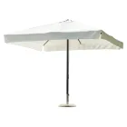 3x3 Meter Square Umbrella in Resin-Coated Polyester - Arbor Viadurini