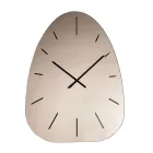 Claudia Mirrored Glass Wall Clock with Laser-Engraved Numbers Viadurini