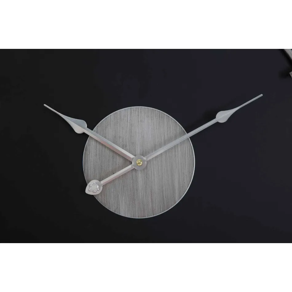 Modern Design Round Wall Clock in Iron and MDF - Hope Viadurini