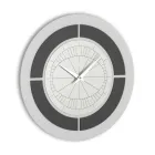 Clock with Relief Frame and Polypropylene with Different Colors - Lunarium Viadurini