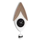 Pendulum Clock in Bisatin Methacrylate Made in Italy - Great Viadurini