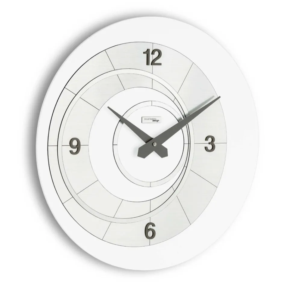PVC Wall Clock in 3 Different Finishes Made in Italy - Quick Viadurini