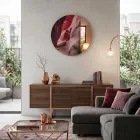 Elodea Green Cast Methacrylate Desert Wall Clock Made in Italy Viadurini