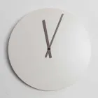 Modern Colored Industrial Design Wall Clock Made in Italy - Fobos Viadurini