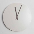Modern Colored Industrial Design Wall Clock Made in Italy - Fobos