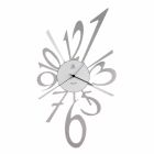 Design Wall Clock in Black Iron or Aluminum Made in Italy - Oceano Viadurini