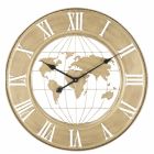 Wall Clock Diameter 63 cm of Modern Design in Iron - Telma Viadurini