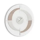 Modern designer wall clock in different Giove finishes, made in Italy Viadurini