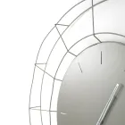 Adalgiso Modern Wall Clock in Colored Steel Made in Italy Viadurini