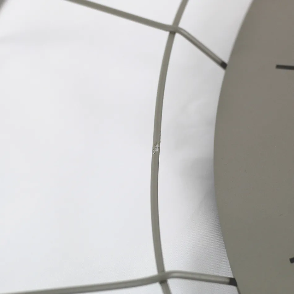 Adalgiso Modern Wall Clock in Colored Steel Made in Italy Viadurini