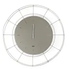 Adalgiso Modern Wall Clock in Colored Steel Made in Italy Viadurini