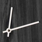 Modern Round Design Wood Wall Clock and Laser Engraving - Florinto Viadurini