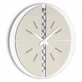 Round Wall Clock Made in Italy Modern Design - Elisio