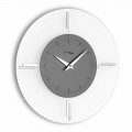 Round Wall Clock in Aluminum Made in Italy Modern Design - Syria