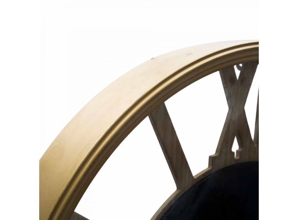 Round Wall Clock Diameter 60 cm of Design in MDF - Krizia Viadurini
