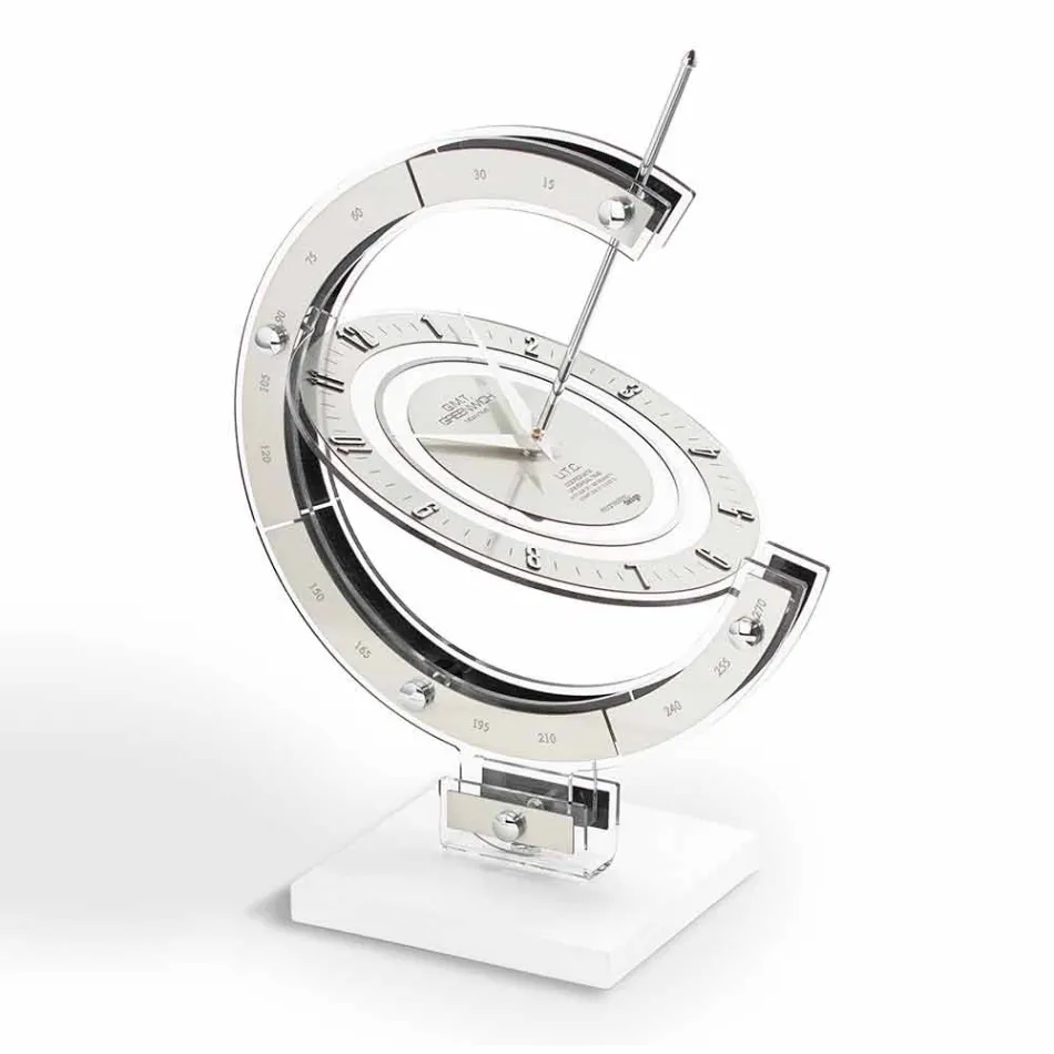 Modern design table clock Venere, made in Italy Viadurini