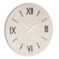 Clock in MDF and Polypropylene with Different Textures Made in Italy - Nice