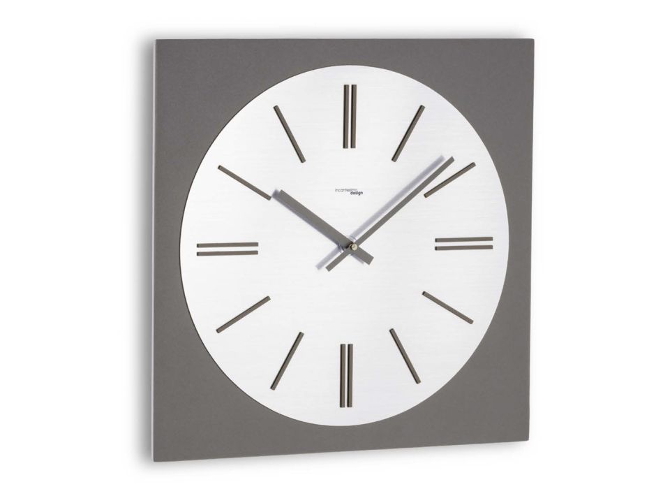 Wall Clock Cut with High-Tech Tools Made in Italy - Proud Viadurini