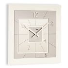 Square Clock in High Density Semi-Foamed PVC Made in Italy - Creative Viadurini