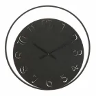 Round Wall Clock Diameter 60 cm Modern Iron - Beatrix Viadurini