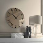 Round Wall Clock in Mirrored Crystal Made in Italy - Gear Viadurini