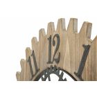 Modern Design Round Wall Clock in Iron and MDF - Gitta Viadurini