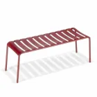 Low Bench in Outdoor Painted Aluminum, Made in Italy - Sybella Viadurini