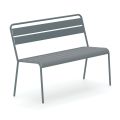 Stackable Garden Bench with Galvanized Steel Structure Made in Italy - Ralph