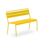 Stackable Garden Bench with Galvanized Steel Structure Made in Italy - Ralph Viadurini