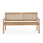 Design Garden Bench in Acacia Wood for Outdoors 2 or 3 Seats - Roxen Viadurini