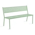 Stackable Garden Bench in Galvanized Steel Made in Italy - Aberdeen Viadurini