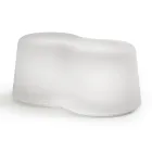 Wavy Outdoor Bench in Polyethylene Made in Italy - Brenda Viadurini