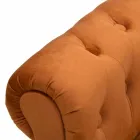 Modern Design Rectangular Bench in Wood and Fabric - Theodore Viadurini