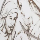 Panel with the Laser Engraved Family Made in Italy - Micky Viadurini