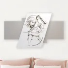 Panel with the Laser Engraved Family Made in Italy - Micky Viadurini