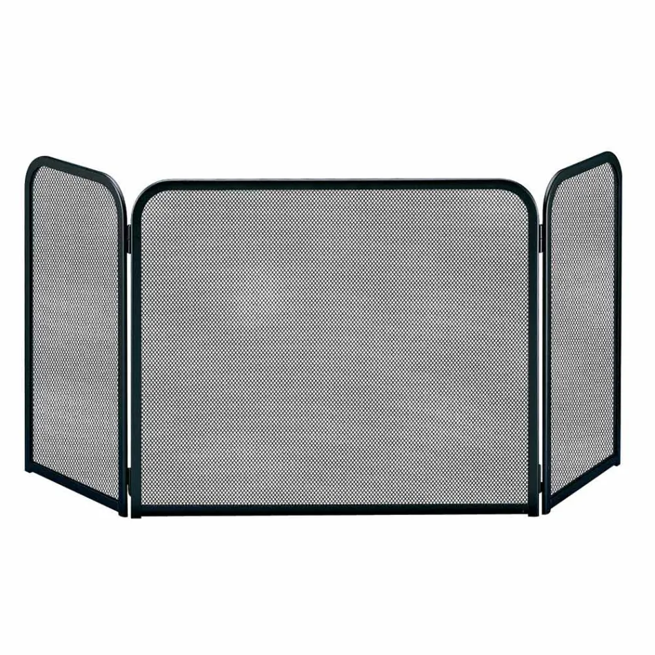 Spark arrestor with 3 doors Made of metal Made in Italy - Cat Viadurini