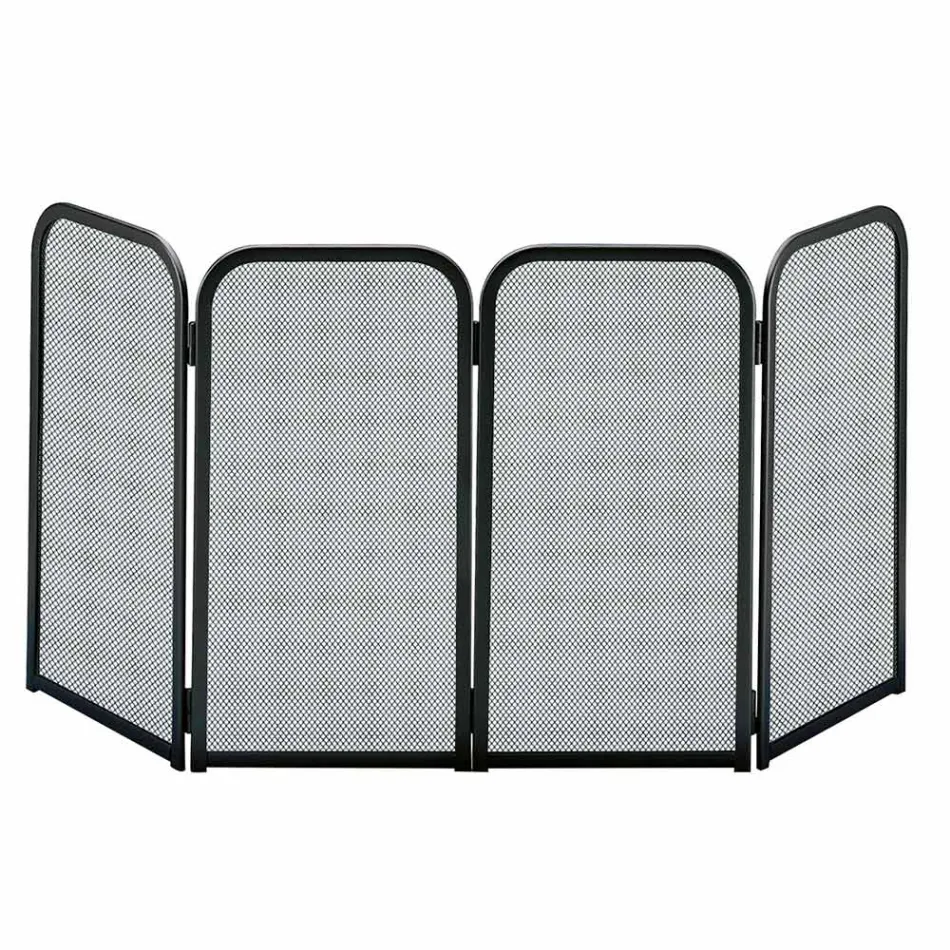 Spark arrester with 4 doors Made of Metal Made in Italy - Rabbit Viadurini