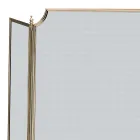 Spark Arrestor with Fine Black Mesh and Brass Made in Italy - Whale Viadurini