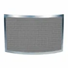 Spark Arrester with Black Mesh and Curved Steel Made in Italy - Sapphire Viadurini