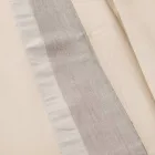 Double Duvet Cover Set in 90% Cotton and 10% Linen Made in Italy - Nestle Viadurini