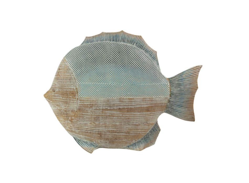 Ceramic Free Standing Decor Fish Antique Effect Design - Neomo