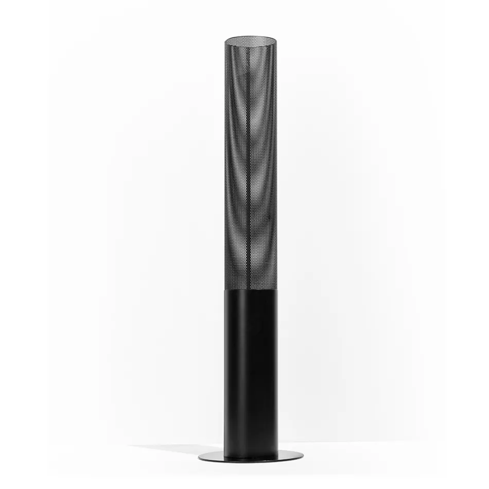 Floor lamp with perforated metal diffuser Made in Italy - Come Viadurini